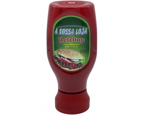 Ketchup A Nossa Loja Boca Abajo 250 Gr